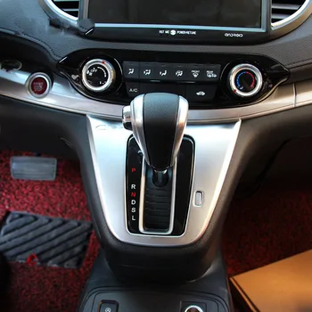 Za Honda CRV CR-V, Avto Prestavna Ročica Ročica za Prestavljanje Ročica Trim Kritje Pribor Nalepke Lupini ABS Mat 2012 13 14 15 2016