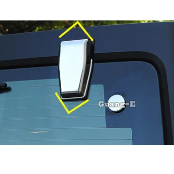 Za Jeep Wrangler JL 2018 2019 2020 karoserije Chrome ABS Zadaj Rep Spojler Strani Modeliranje Okno Ploščo Trim Modeliranje 2pcs