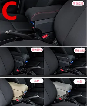 Za Mazda 2/Demio/Mazda2 armrest polje centralno Shranjevanje vsebine polje notranje zadeve Armrest Shranjevanje skodelico imetnika avto-styling dodatki