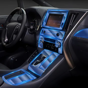 Za Toyota Alphard 30 Serije 2016-2019 2020 TPU Prozoren Film Avto armaturne plošče Film Zaslon Armrest Varstvo Nalepke Styling