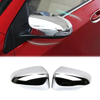 Za Toyota Corolla 2016 2017 2018 ABS Chrome Rearview Strani Krilo Ogledalo Kritje Zunanjost Modeliranje Trim