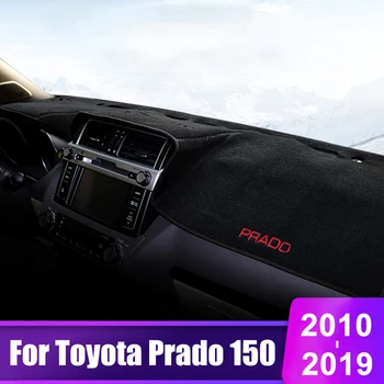 Za Toyota Land Cruiser Prado 150 FJ150 2010-2016 2017 2018 2019 Avto nadzorna plošča Pokrov Preproge Izognili Svetlobe Pad Sonce, Senco za Preproge