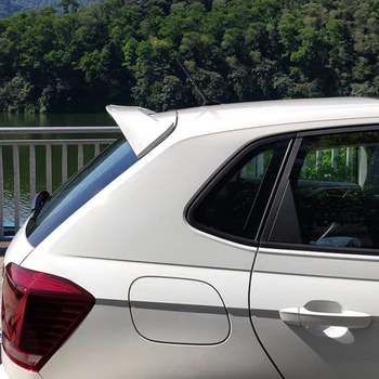 Za Volkswagen Polo 2019 2020 ABS Plastike, Poslikane Barva Zunanjost Avtomobila, Zadaj Rep Krilo Trunk Lip Spojler