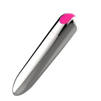 Zerosky Mini Bullet Vibrator 10 Hitrost Dildo, Vibrator USB Polnjenje Močne Vibracije G-spot Massager Klitoris Stimulator Za Femal