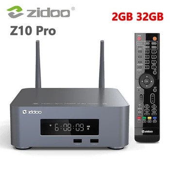 ZIDOO Z10 Pro Android 9.0 Vizijo HDR10+ Set Top Box 4K 2.0 Media Player 2G DDR4 32 G eMMC Brezžični s HDD Bay do 14TB