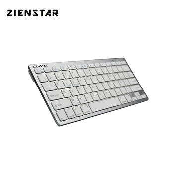 Zienstar AZERTY francoski Jezik Slim Bluetooth Brezžično Tipkovnico za ipad/Iphone/Macbook/PC računalnik/Android Tablet