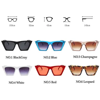 ZXWLYXGX 2021 Klasičnih Luksuzni sončna Očala Ženske Plastike Letnik Candy Barve Leče Očala Retro na Prostem, Potovanja Lentes De Sol Mujer
