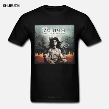 Človek Epica Design univerzumu Glasbeni Moda Tee Majica Darilo bombaž tshirt moški poletje modni t-shirt euro velikost