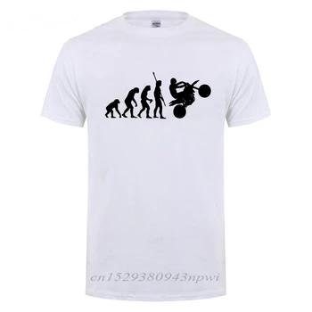 Človekove Motorno Kolo, Motorno Kolo Ape Evolution T Shirt Smešno, Rojstni Dan, Darila Za Očeta Oče Moških Moža, Fanta Bombaža T-Shirt Tee