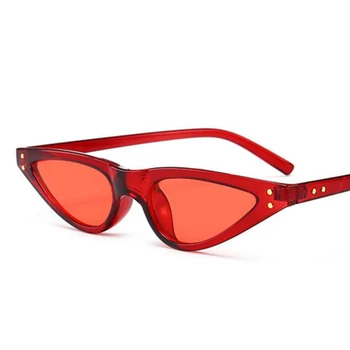 črna sončna Očala 2020 trendy rdeča sončna Očala Ženske Klasična blagovno Znamko, kaplja Vode oblikovane blagovne znamke Design Majhen Okvir sončna Očala moških UV400