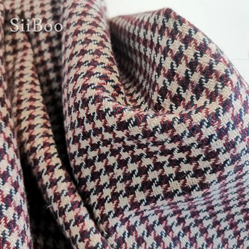 Škotski Vintage stil welsh kariran houndstooth vzorec tkanine, volna, tkanine, oblačila za zimski plašč obleke tissus kumaş telas SP5907