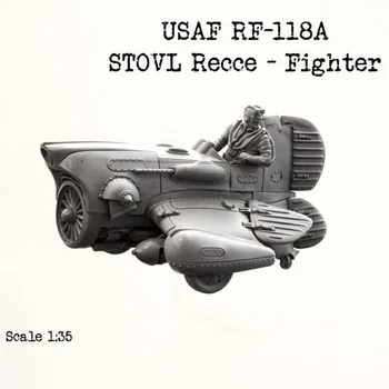 1/35 Obsega Unpainted Smolo Slika USAF RF-118A Stovl Recce Borec s pilotno zbiranje slika