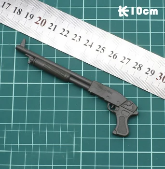 1/6 Obsega Strel Pištolo Model Igrače Plastične 10 cm Pištolo Model za 12 Akcijska Figura, Pribor Scene Zbirka