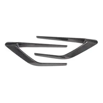 1 Par Dodaj na Slog Ogljikovih Vlaken Strani Zraka Fender Trim Kritje za Benz W205 C205 C63 C63s AMG Coupe & Limuzina - 2017