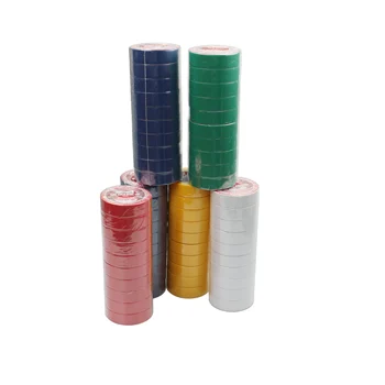 10pcs Barve električni trak PVC, ki so odporni na obrabo, težko gorljiva lead-free električna izolacija trak, vodotesen cev barvni trak