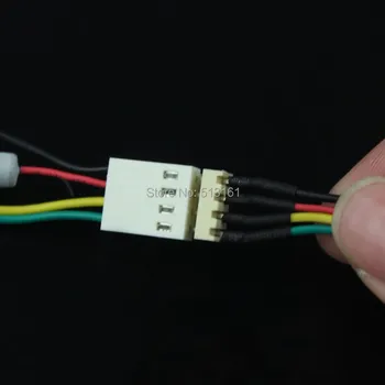10Pcs Hitrosti Ventilatorja Zmanjša 4 Pin Moč Upor Kabel Napajalnika za Računalnik PC Primeru