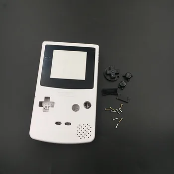 10PCS Sivo Belo Ohišje Lupino primeru Zajema Zamenjavo za Nintendo Gameboy Color GBC