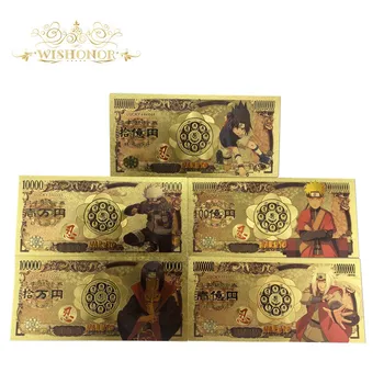 10Pcs/Veliko 2020 Nove Japonske Anime Kakashi Bankovcev Naruto Bankovcev Jen Bankovcev Denarja Za Zbiranje