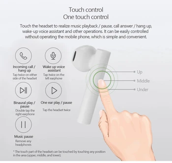 10pcs Xiaomi ZRAKA 2 SE original slušalke Bluetooth 5.0 šport samodejno zmanjšanje hrupa slušalke za pametne telefone