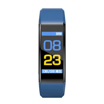 115PLUS športna fitnes pedometer barvni zaslon smart zapestnica krvni tlak manšeta pametna zapestnica moški ženske gledajo