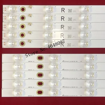 12 KOS(6*R 6*L) LED backlight trakovi za Panasoni TX-48AX630B TX-48AX630E TX-48AXW634 480TV05 480TV06 V2 R L