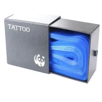 125Pcs YaBa Plastičnih Modra Tatoo Posnetek Kabel Rokavi Zajema Vrečke Dobavo Nove Strokovne Tatoo Opremo accessoire de tattoo