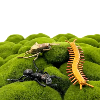 12pcs Simulacije Žaba stonoga Ant insektov kača kuščar Plazilcev živali model Veren akcijska figura, doma dekor Darilo Za Otroke igrače