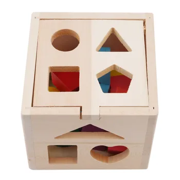 13 Luknjo Inteligence Polje Geometrijo Digitalni Hiša Otrok Gradnik Obliko Ujemanje Puzzle Igrača