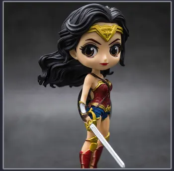 15 cm Anime Slika Junakov Wonder Woman flash PVC Številke Zbirateljske Model Igrača
