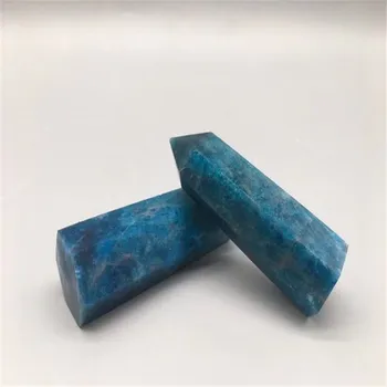 1pcs 70-80 mm na Naravno Modrem apatite kristalno palico kamna za kristalno eno točko za zdravljenje
