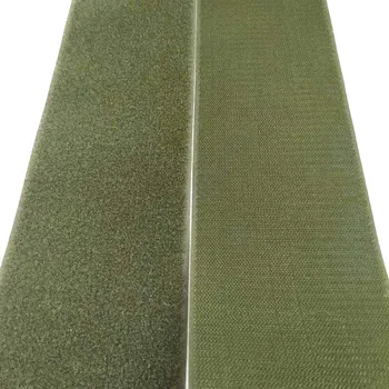 2-10 cm, Širina Oljčno Velcros no Lepilo Kavljem Zanke Pritrdilni Trak Za Šivanje Magic Tape Nalepke Velcroing Trak Couture Trakovi