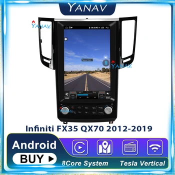 2 din Android avto stereo sprejemnik autoradio Tesla slog Za Infiniti FX35 QX70 2012-2019 avto avdio večpredstavnostna GPS navigacija