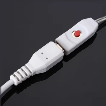 2 Kos 60 cm Polnjenje prek kabla USB Baterija Napaja RGB 24 LED SMD 3528 Trak Svetlobe Nepremočljiva Obutev Oblačila Stranka --M25