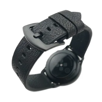 20 mm 22 mm Usnjeni Trak Za Samsung Galaxy Aktivno 44 mm 40 mm Watch Zapestnica Band Za Huawei GT 2 46mm Zapestje Traku Za Amazfit GTR