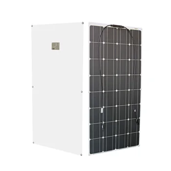 200w sončne celice, komplet 300w 100w 12V 24V monokristalne prilagodljiv solarni kolektorji za solarno baterijo, polnilnik celice domov sistem kompleti