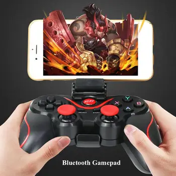 2018 Nove T3 Bluetooth Brezžični Gamepad S600 STB S3VR Krmilnik za Igre Palčko Za Android Mobilne Telefone PC Za Big Game Play