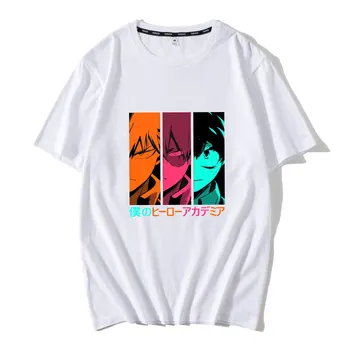 2020 Anime Dabi Boku Ni Moj Junak Univerzami Žalosten Fant T Shirt Unisex Poletje Moških Bombaža T-shirt Anime Tshirt Tees Harajuku