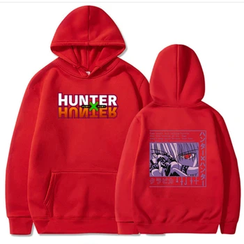 2020 Moda Hunter X Hunter Oči Hoodies Ulične Puloverju Majica Moških Hip Hop Hoodie Pullove