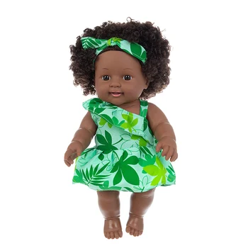 2020 Novih 30 cm Črna lutka Premično Skupne Igrače Božič Najboljše Darilo Za Dojenčka Dekleta Mini Srčkan Eksplozivnih pričeska Lutka Otrok