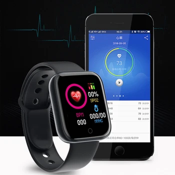 2020 Pametne Ročne Ure Moške, Ženske D20 Pametno Gledati Krvni Tlak Monitor Športna Fitnes Zapestnica Smartwatch Za Apple Xiaomi Android