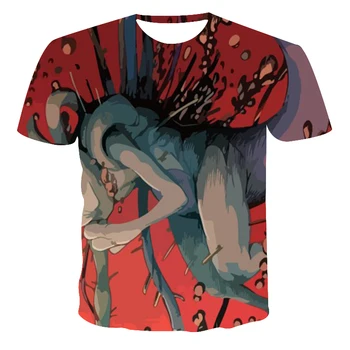 2020 Poletje Ustvarjalnost Lobanje Moški Ženske Modni Novo Kratek Rokav Anime Natisni T-Majice 3d Tiskanje Priložnostne Majice Ulične