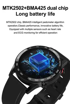 2020 YOEON EKG Pametno Gledati Bluetooth Klic Smartwatch Za Moške Vodoodbojne Fitnes Zapestnica Srčnega utripa Za Android, Apple