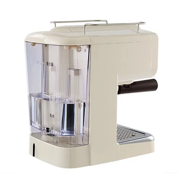 220V Pol Aautomatic Espresso Stroj 15Bar aparat za Kavo italijanske Dvojni Nadzor Temperature Pare Vrsta Mleka Foamer Retro Belo