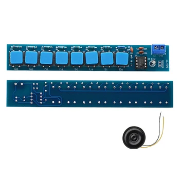 2PCS DIY Elektronskih Kit Komplet NE555 Klavir Tipkovnico Komplet Osmih Ugotavlja, DIY Elektronskih Proizvodnja Delov za Varjenje Praksi