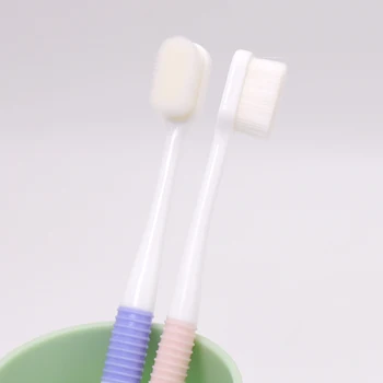 2Pcs Super Gosto Ščetin zobne ščetke Ultra Mehke Ščetine Ustno Nego za Otroke, Nosečnice Občutljive Dlesni zobna ščetka Oral CleaningTool
