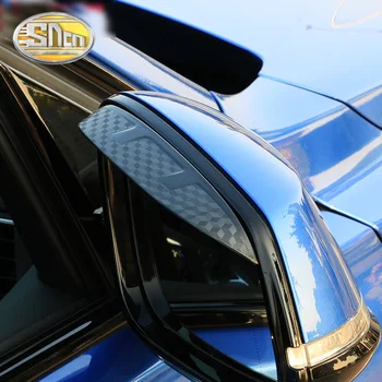 2PCS Za BMW X1 (E84 F48 2009 - 2018 Avto Rearview Mirror Obrvi Kritje Nalepke Dež-dokazilo Dekoracijo Dodatki Avto-styling