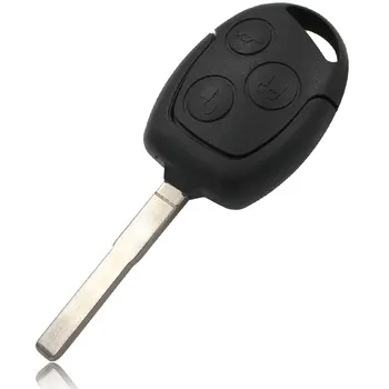 3 Gumbi, Smart Remote Avto Ključ 433MHz Z 4D63 Čip za Ford Focus HU101 Rezilo