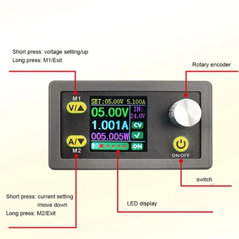 36V 5A Nastavljiv digitalni nadzor DC urejena LCD zaslon, napajanje 11UA