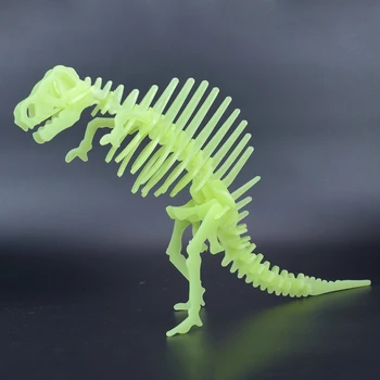 3D Svetlobni Dinozaver Model Puzzle Igrače za Otroke Smešno Interaktivne Izobraževalne Uganke, Igrače, Darila Dom Okraski Stranka