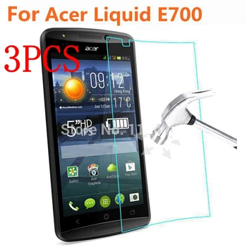 3PCS Original Kaljeno Steklo Za Acer Liquid E700 Zaščitnik Zaslon zaščitna folija Za Acer Liquid E700 Stekla